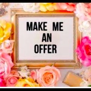 Reasonable offers accepted 😍